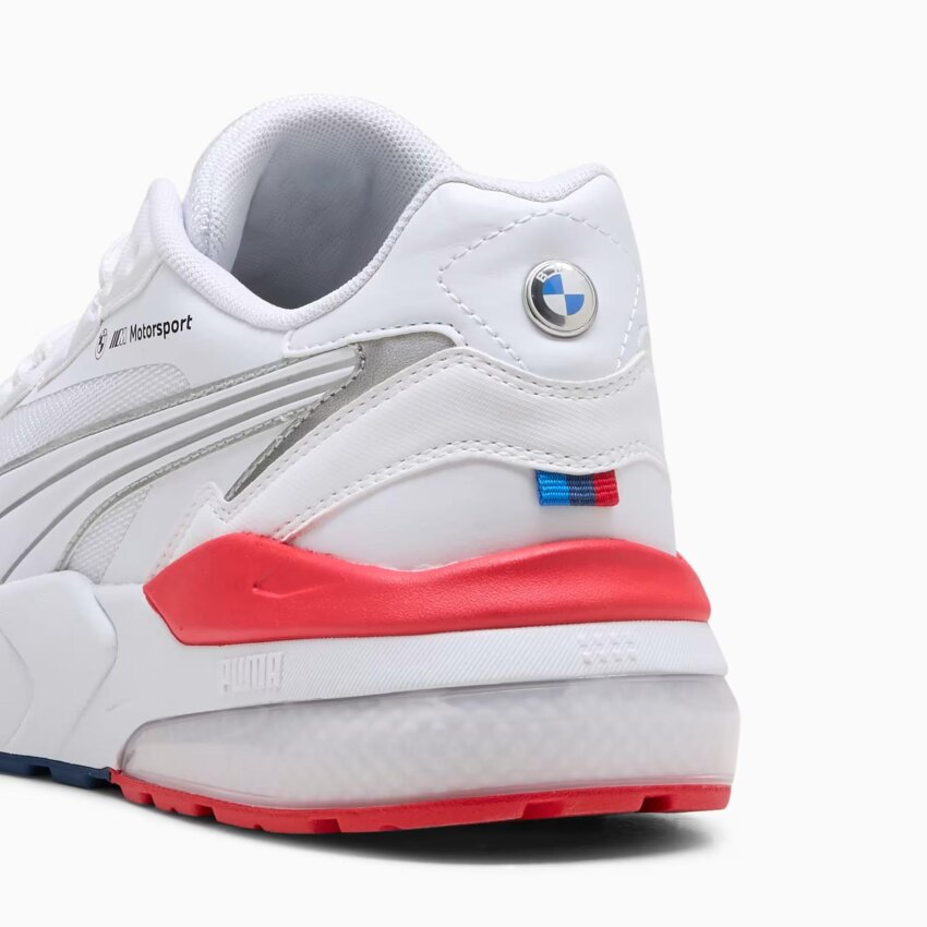Puma BMW M Motorsports Vis2K Beyaz Erkek Sneaker Ayakkabı - 4
