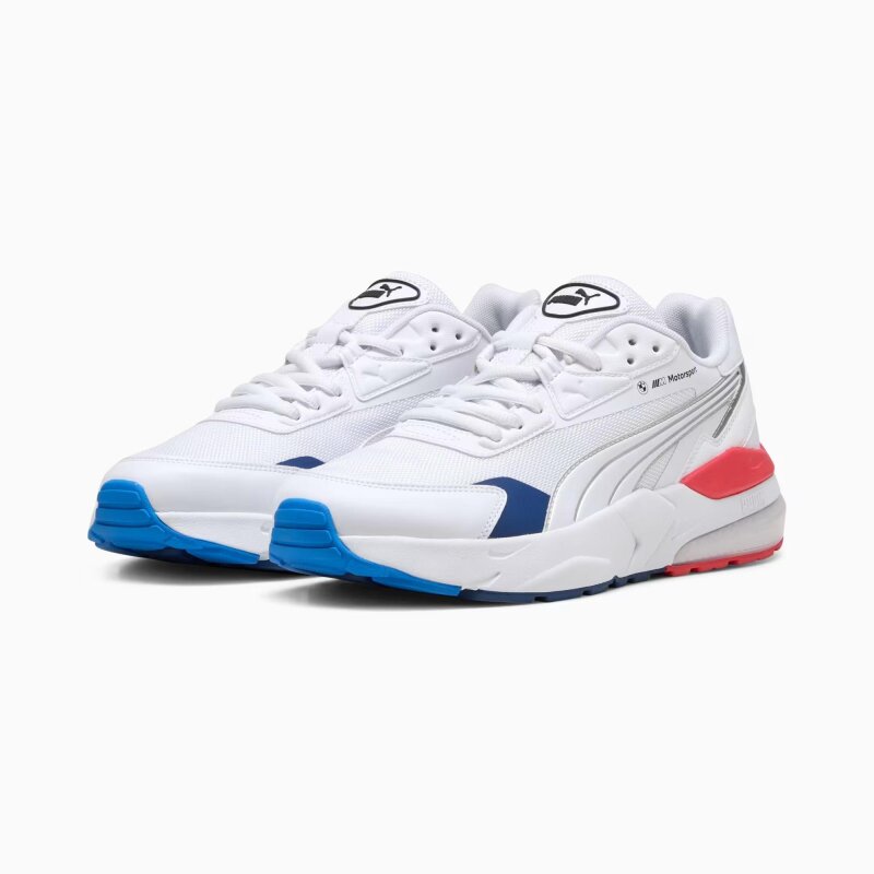 Puma BMW M Motorsports Vis2K Beyaz Erkek Sneaker Ayakkabı - 5