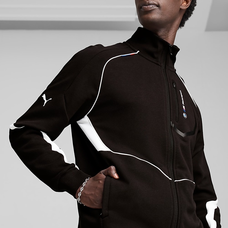 Puma BMW Siyah Erkek Sweatshirt - 5