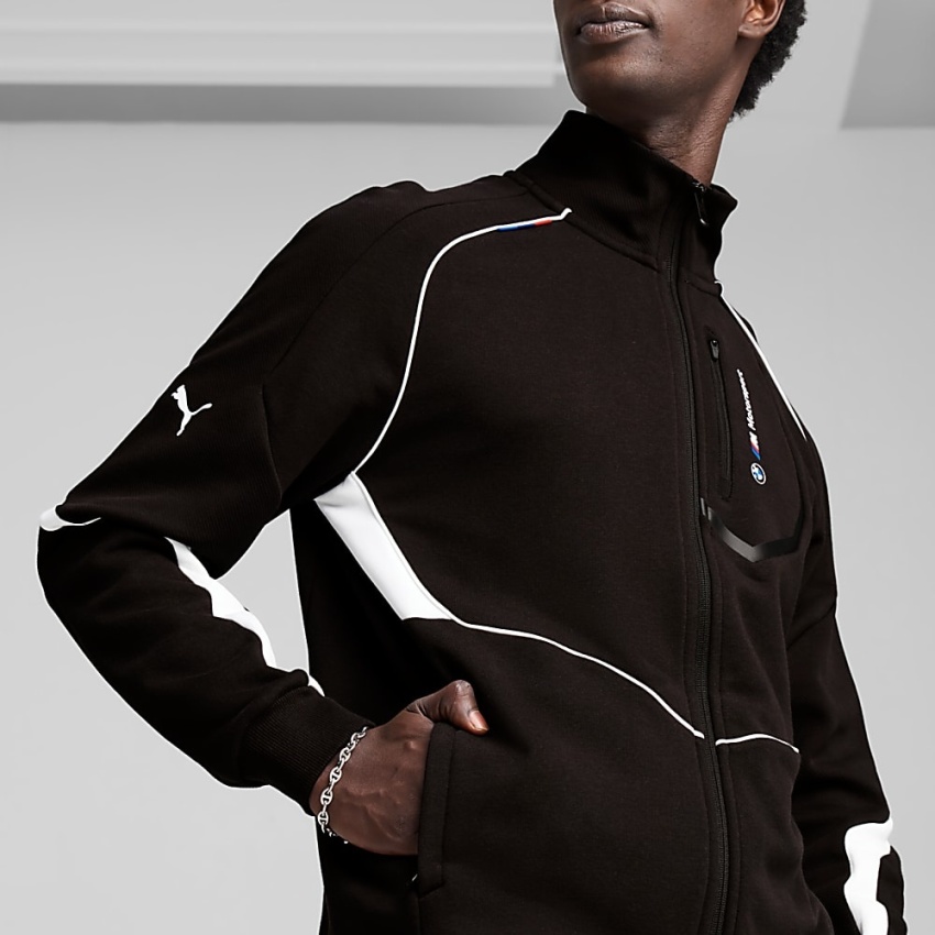 Puma BMW Siyah Erkek Sweatshirt - 5
