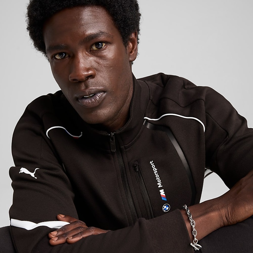 Puma BMW Siyah Erkek Sweatshirt - 2