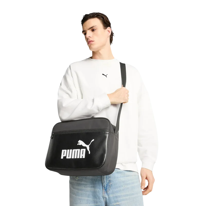 Puma Campus Medium Reporter Unisex Omuz Çantası - 1
