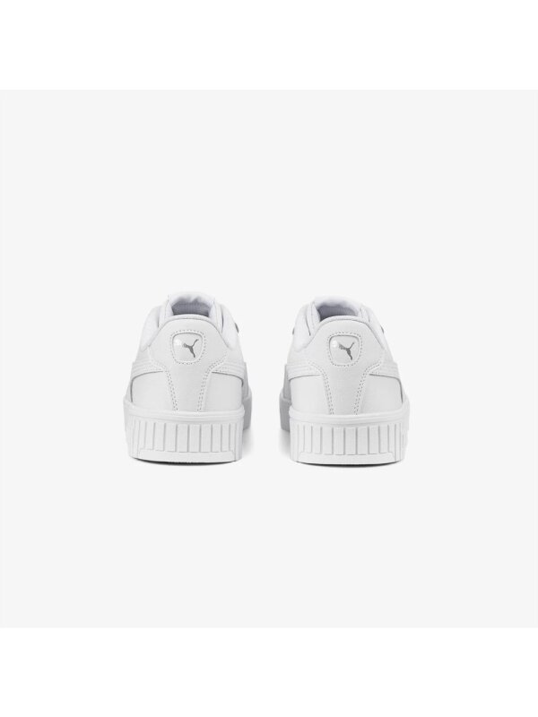 Puma Carina 2.0 Beyaz-Beyaz Kadın Günlük Ayakkabı - 3