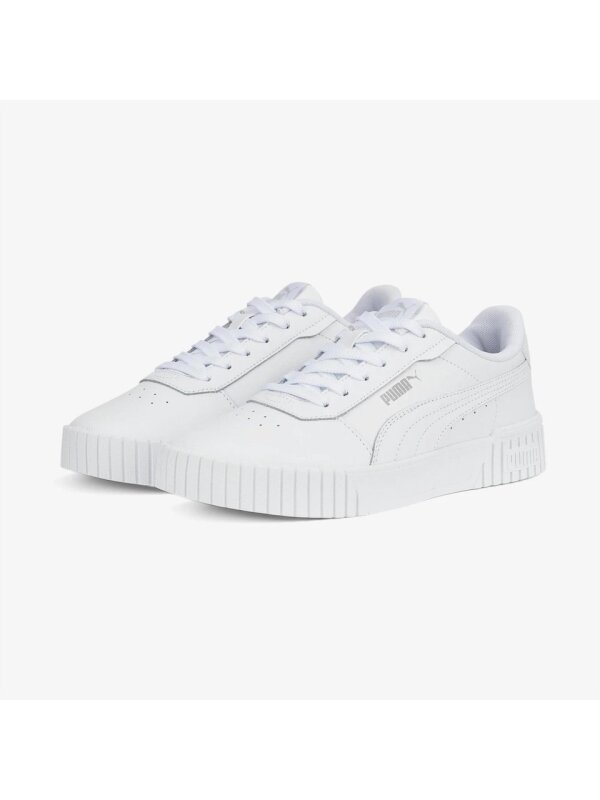 Puma Carina 2.0 Beyaz-Beyaz Kadın Günlük Ayakkabı - 4