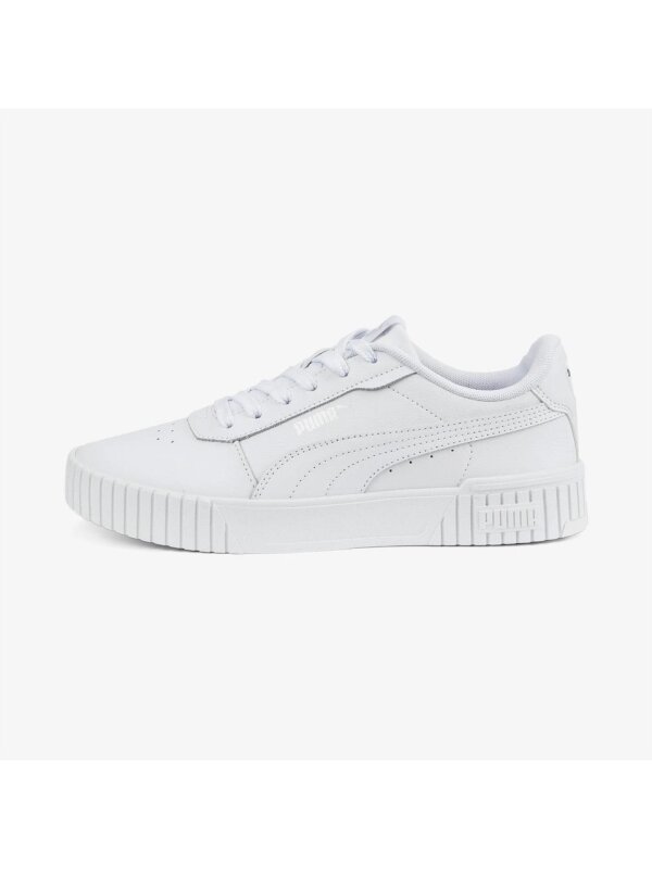 Puma Carina 2.0 Beyaz-Beyaz Kadın Günlük Ayakkabı - 5