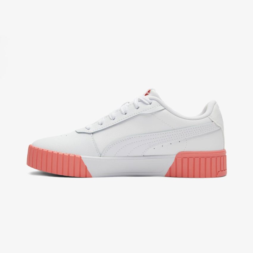 Puma Carina 2.0 Beyaz-Pembe Kadın Günlük Ayakkabı - 2