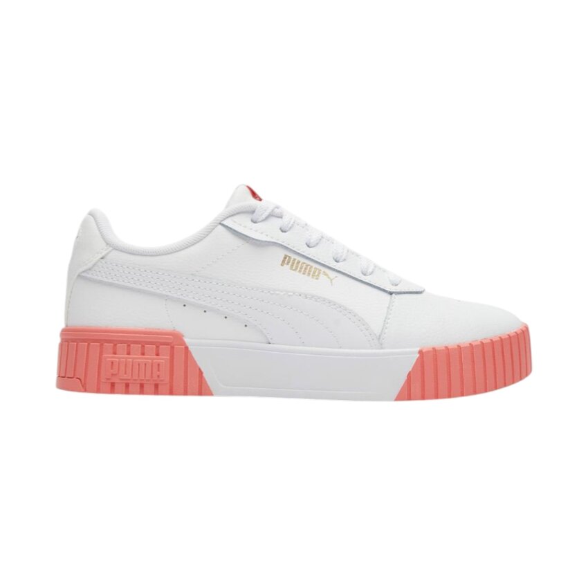 Puma Carina 2.0 Beyaz-Pembe Kadın Günlük Ayakkabı - 1