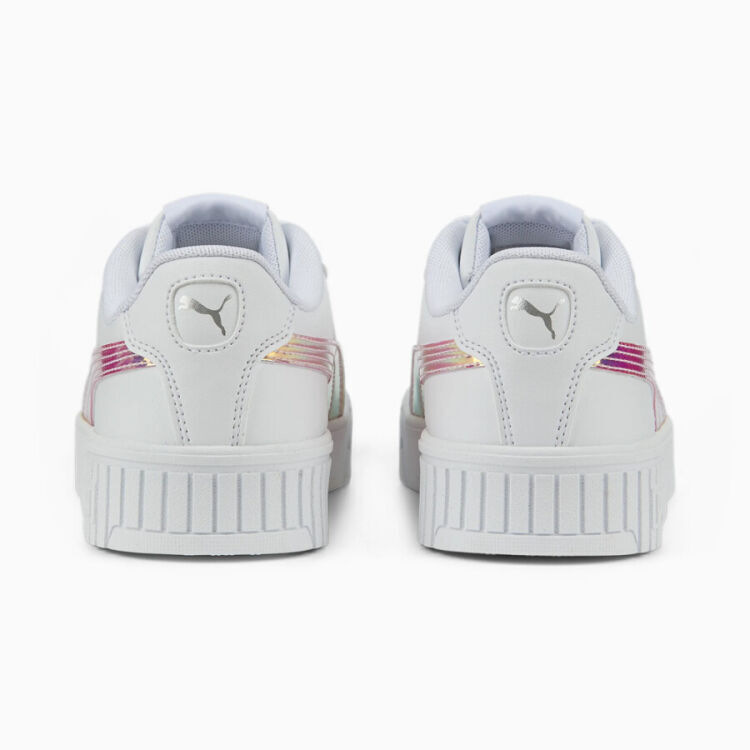 Puma Carina 2.0 Holo Jr BEYAZ Çocuk Günlük Ayakkabı - 4