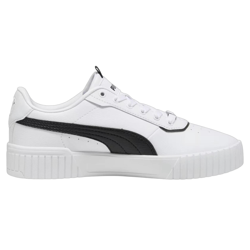 Puma Carina 2.0 Lux Beyaz-Siyah Kadın Günlük Ayakkabı - 1