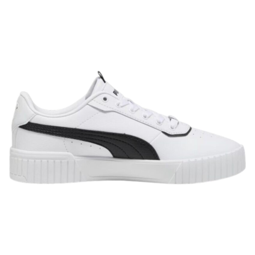 Puma Carina 2.0 Lux Beyaz-Siyah Kadın Günlük Ayakkabı - 1