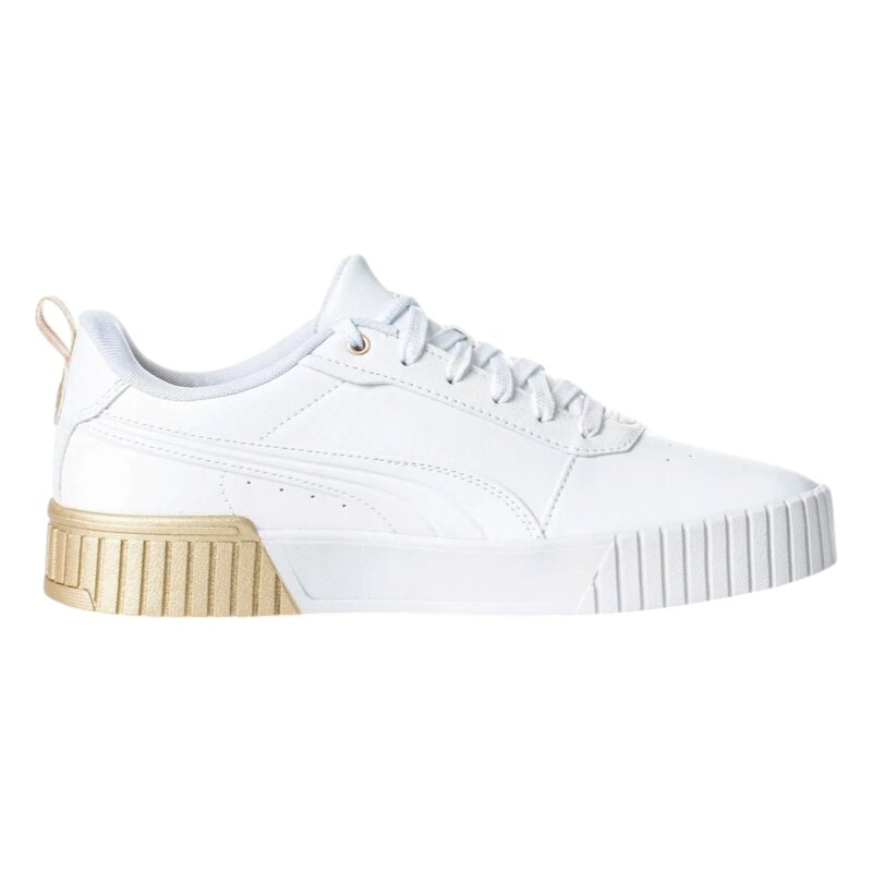 Puma Carina 2.0 Metallic Dream Beyaz Kadın Sneaker Ayakkabı - 1