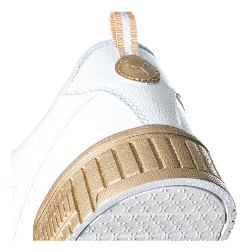 Puma Carina 2.0 Metallic Dream Beyaz Kadın Sneaker Ayakkabı - 6