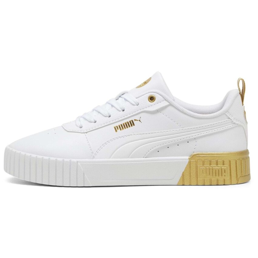Puma Carina 2.0 Metallic Dream Beyaz Kadın Sneaker Ayakkabı - 2