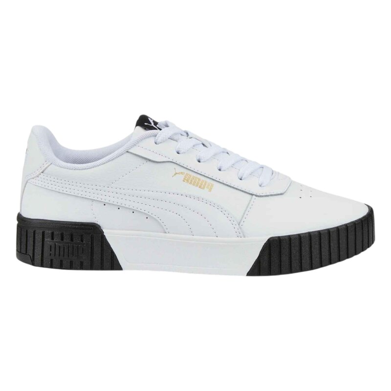 Puma Carina 2.0 Puma White-Puma White-Puma Te BEYAZ Kadın Günlük Ayakkabı - 1
