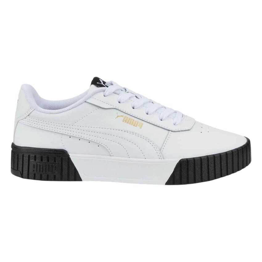 Puma Carina 2.0 Puma White-Puma White-Puma Te BEYAZ Kadın Günlük Ayakkabı - 1