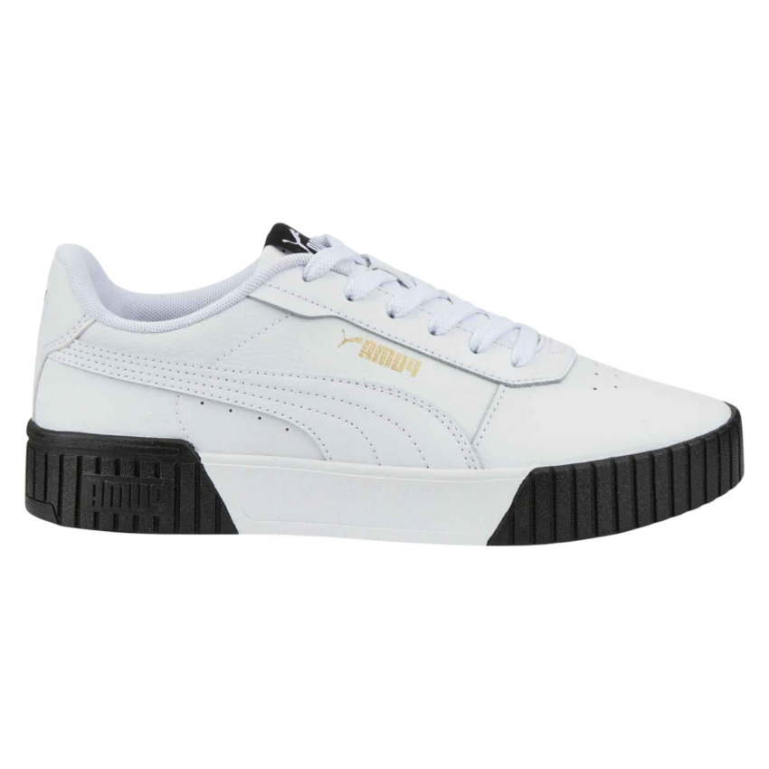 Puma Carina 2.0 Puma White-Puma White-Puma Te BEYAZ Kadın Günlük Ayakkabı - 1