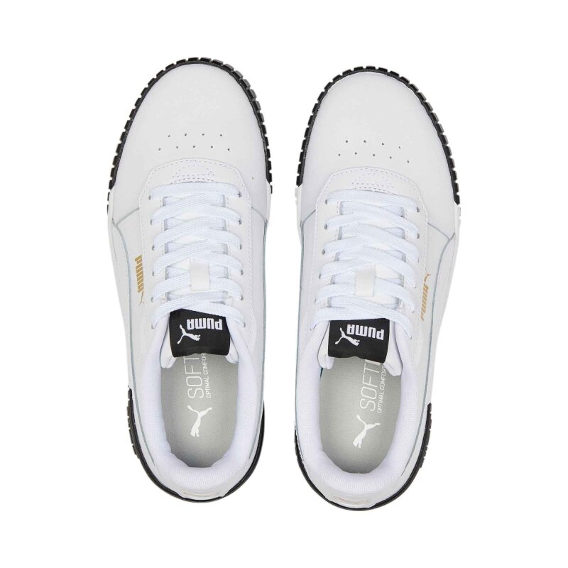 Puma Carina 2.0 Puma White-Puma White-Puma Te BEYAZ Kadın Günlük Ayakkabı - 3