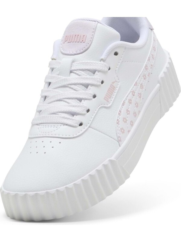 Puma Carina 3.0 Beach Florals Jr Çocuk Günlük Ayakkabı - Puma (1)