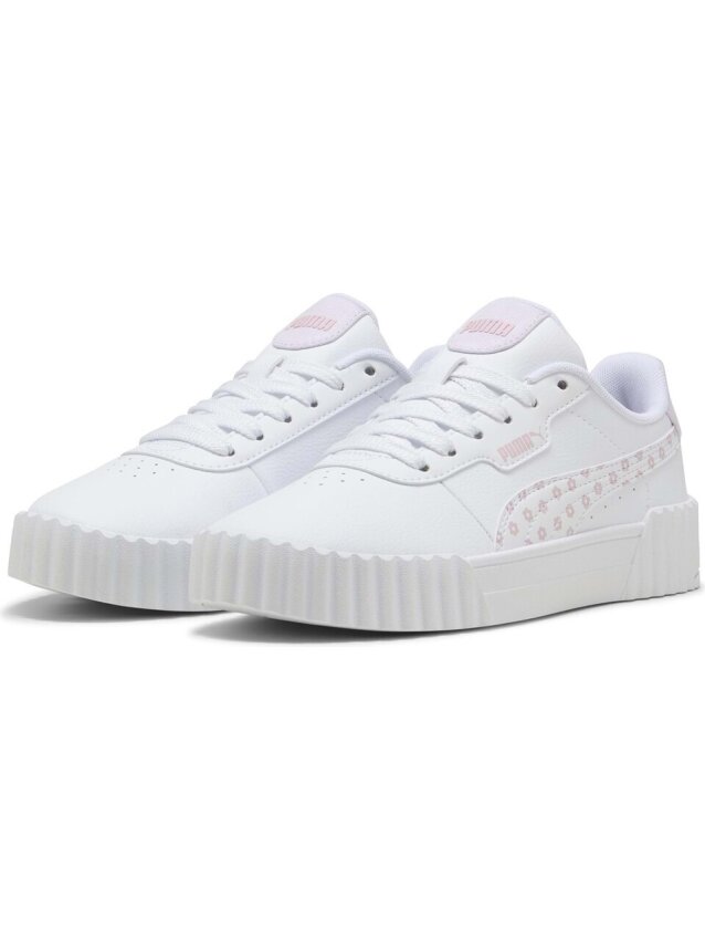 Puma Carina 3.0 Beach Florals Jr Çocuk Günlük Ayakkabı - 3