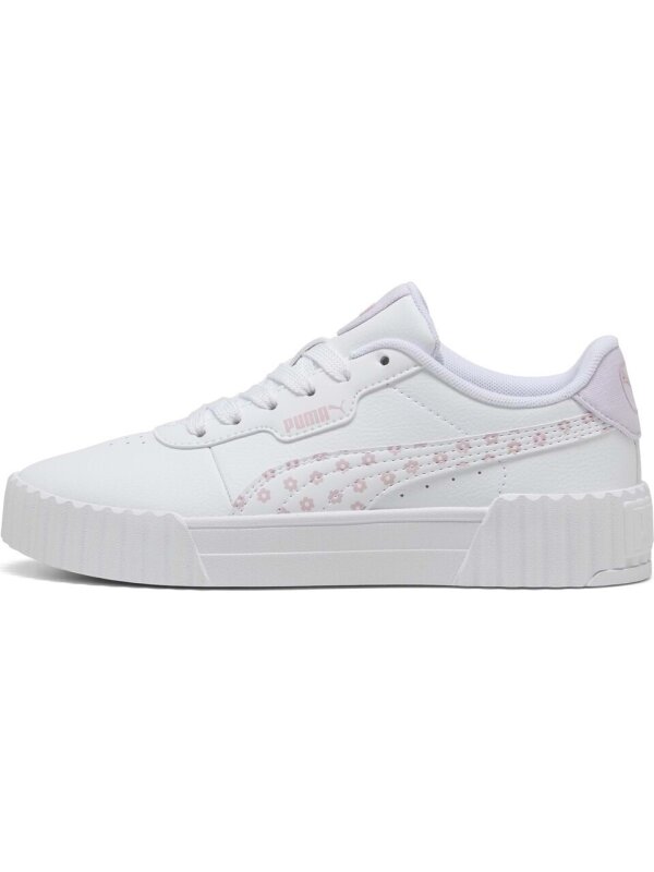 Puma Carina 3.0 Beach Florals Jr Çocuk Günlük Ayakkabı - 4