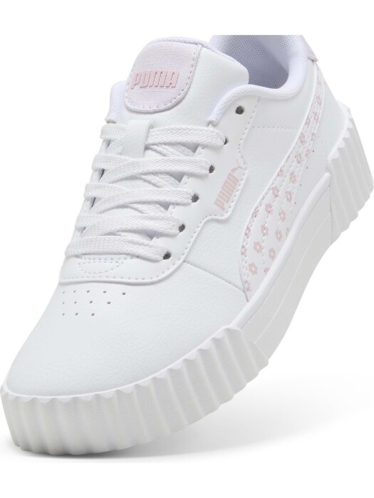 Puma Carina 3.0 Beach Florals Jr Çocuk Günlük Ayakkabı - 4