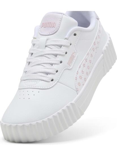 Puma Carina 3.0 Beach Florals Jr Çocuk Günlük Ayakkabı - 4