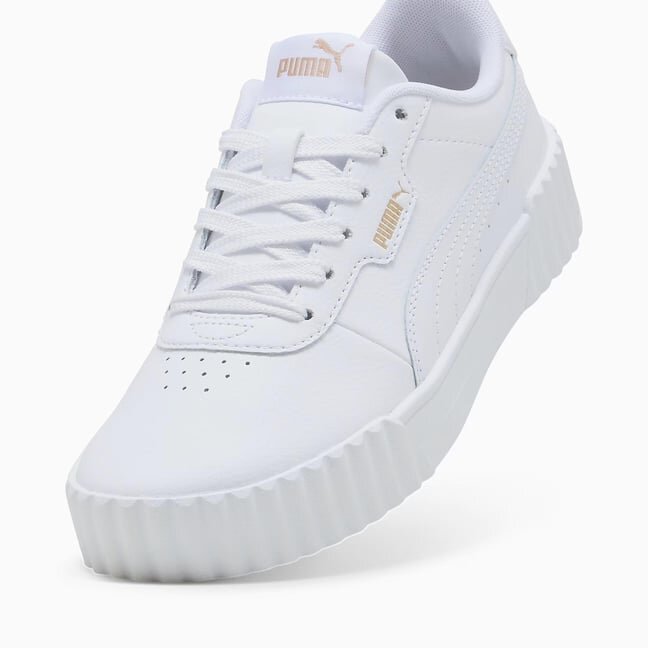 Puma Carina 3.0 Beyaz Kadın Sneaker Ayakkabı - 6