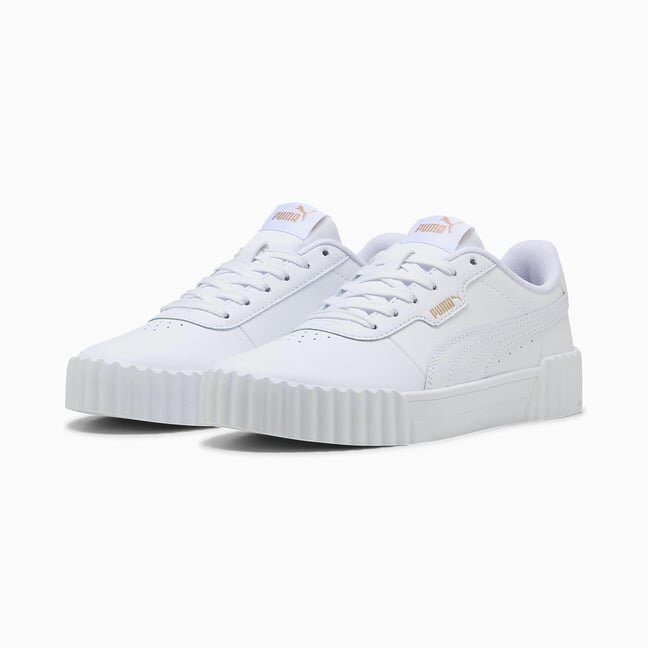Puma Carina 3.0 Beyaz Kadın Sneaker Ayakkabı - 3