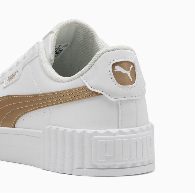 Puma Carina 3.0 DayINight Beyaz Kadın Sneaker Ayakkabı - 4