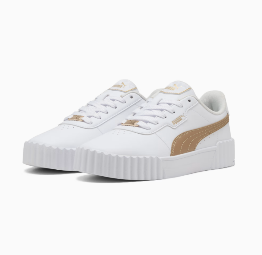 Puma Carina 3.0 DayINight Beyaz Kadın Sneaker Ayakkabı - 4