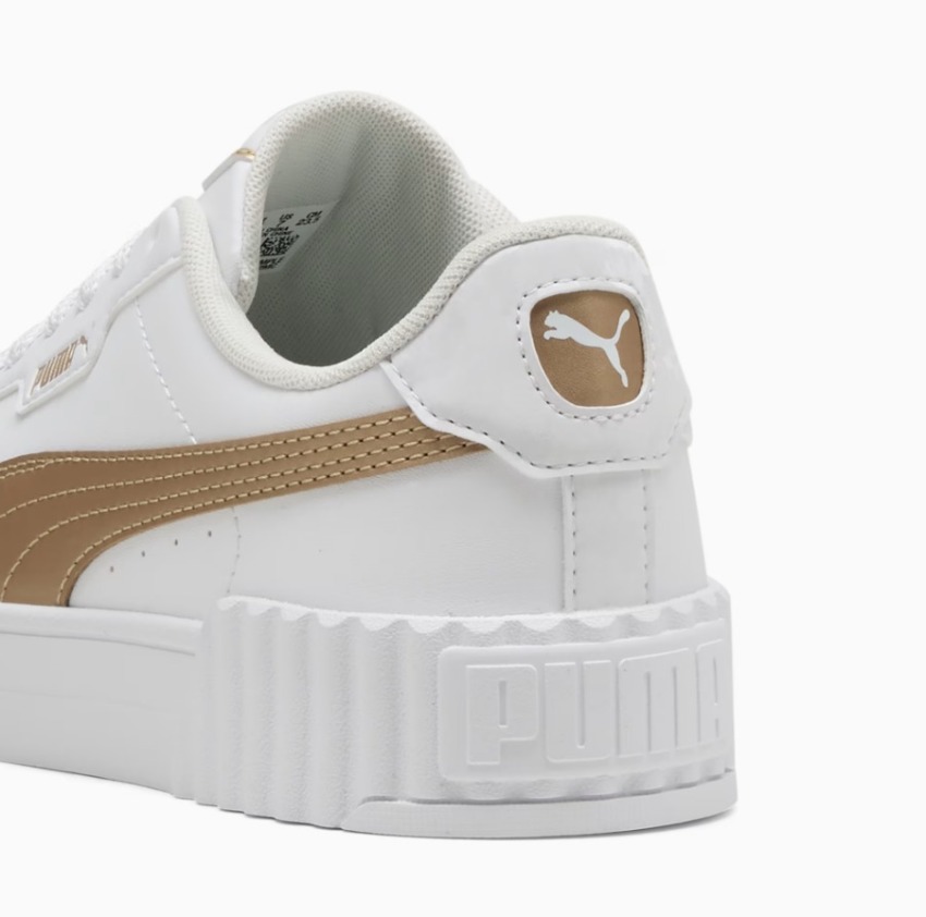 Puma Carina 3.0 DayINight Beyaz Kadın Sneaker Ayakkabı - 5