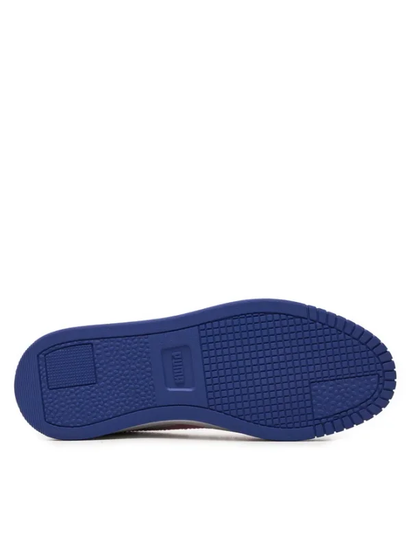 Puma Carina Street Jr Beyaz-Mor Çocuk Günlük Ayakkabı - 5