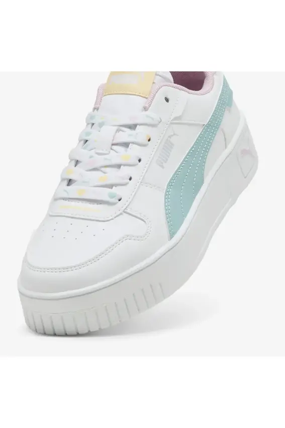 Puma Carina Street Lacey Jr Çocuk Günlük Ayakkabı - 4