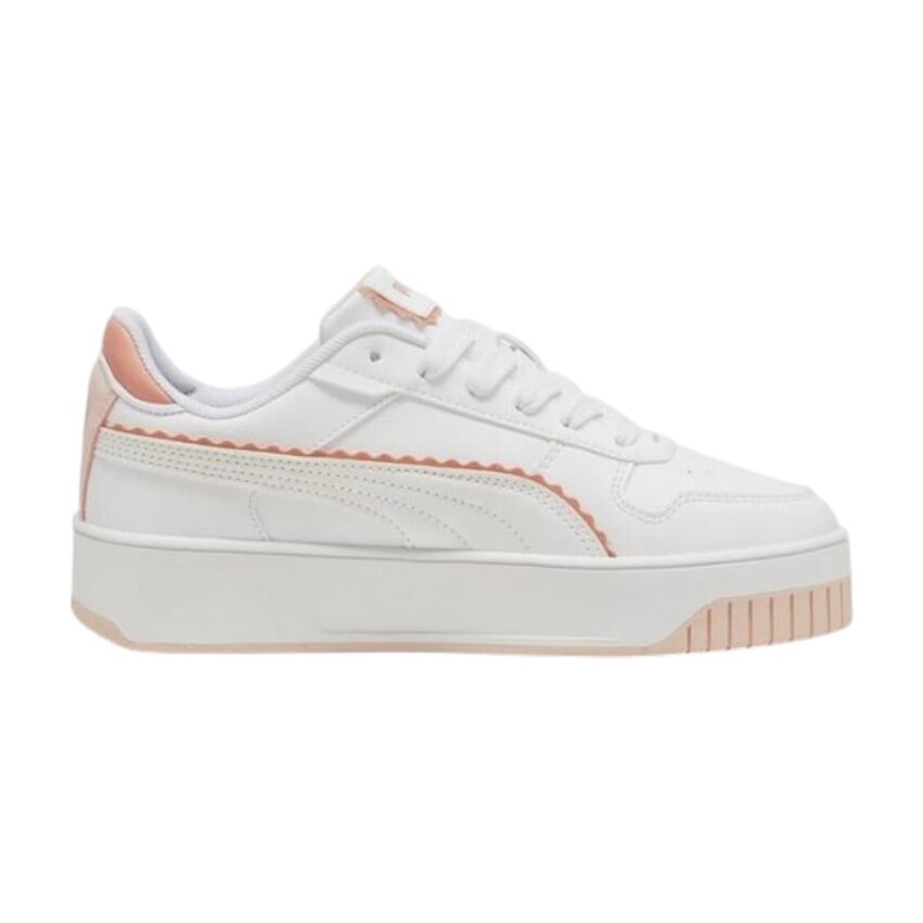 Puma Carina Street Off Side Jr BEYAZ Çocuk Günlük Ayakkabı - 1