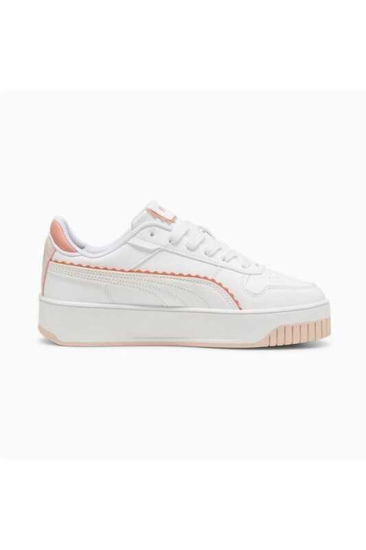 Puma Carina Street Off Side Jr BEYAZ Çocuk Günlük Ayakkabı - 3
