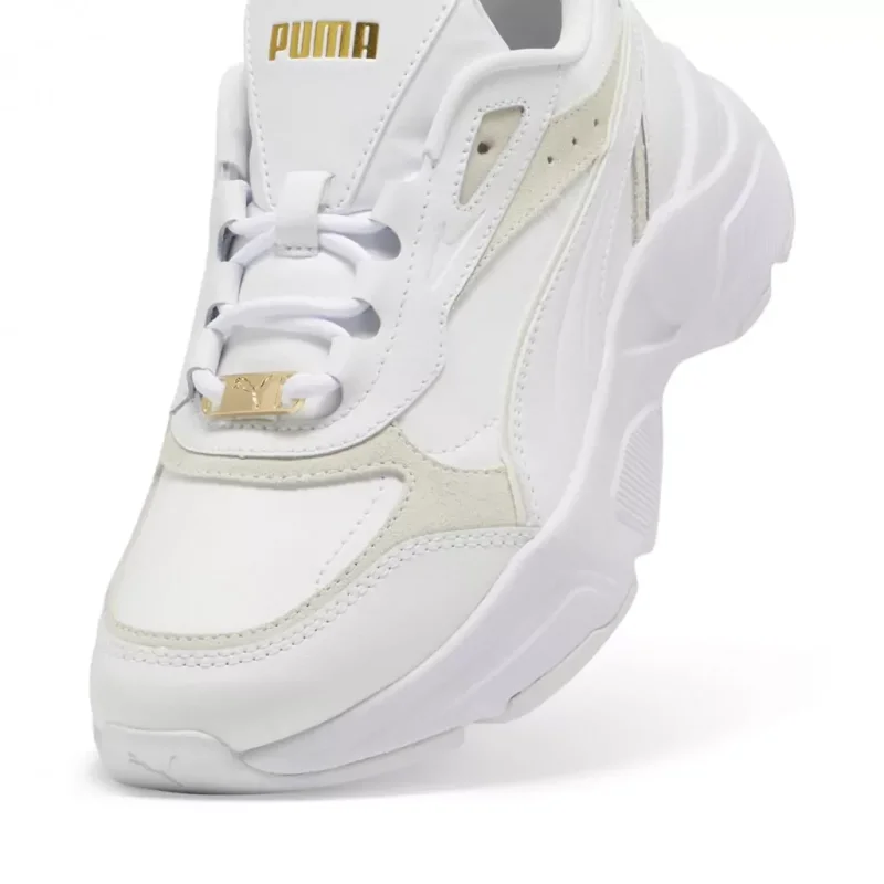 Puma Cassia Lux Beyaz Kadın Günlük Ayakkabı - 5