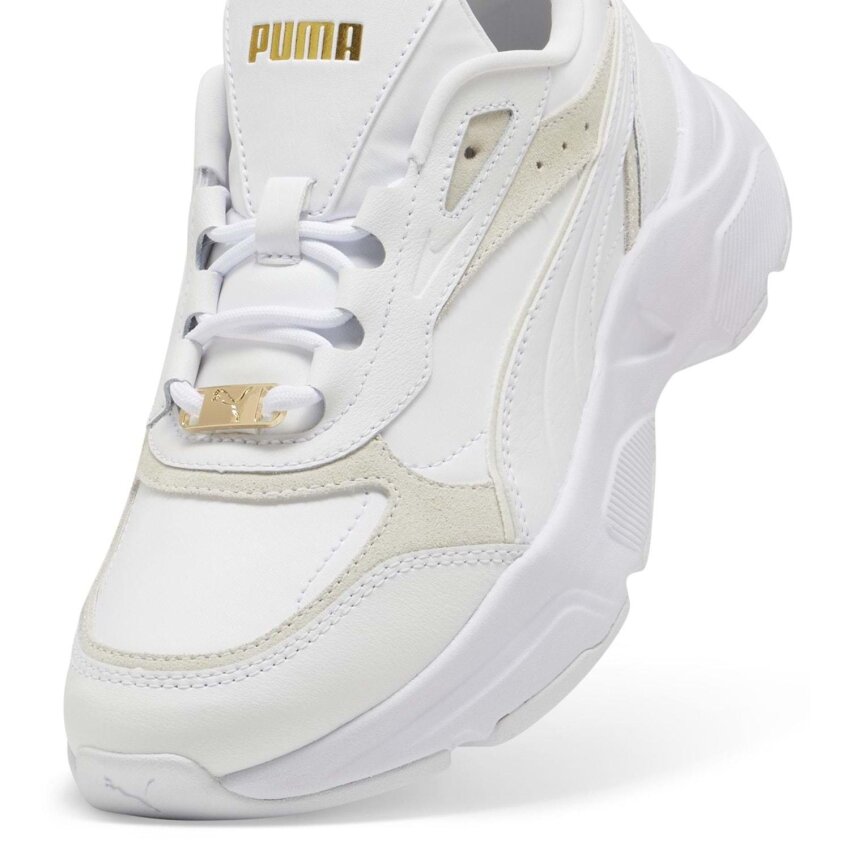 Puma Cassia Lux Beyaz Kadın Günlük Ayakkabı - 8