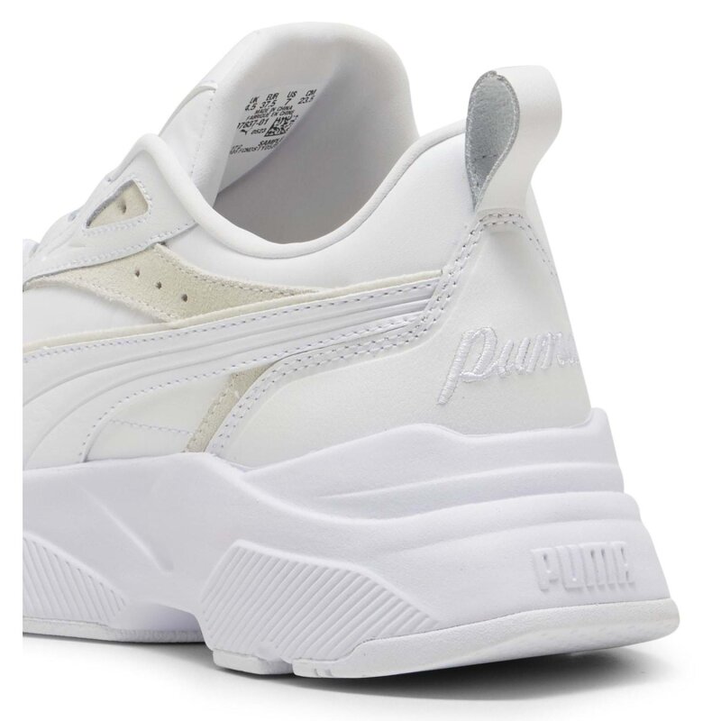 Puma Cassia Lux Beyaz Kadın Günlük Ayakkabı - 6