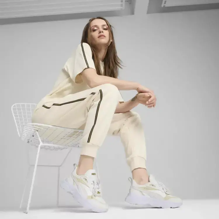 Puma Cassia Lux BEYAZ Kadın Günlük Ayakkabı - 7