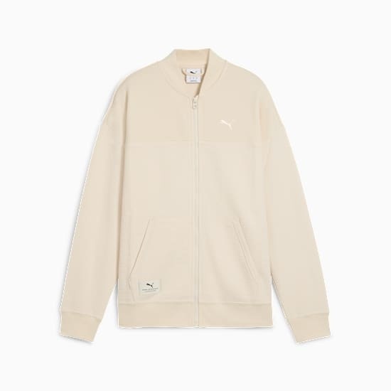 Puma Class Full-Zip Jacket Bej Kadın Eşofman Üstü - 4