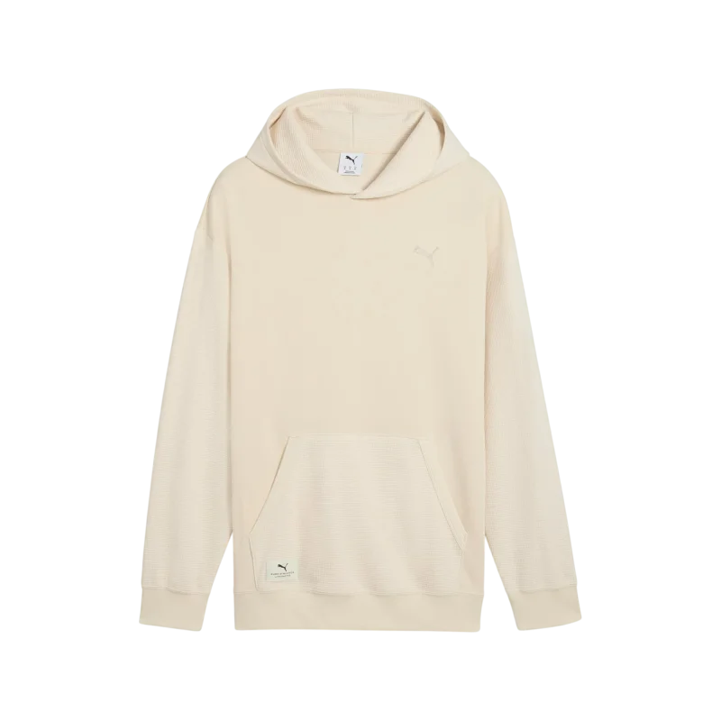 Puma Class Pinnacle Hoodie Bej Erkek Sweatshirt - 4
