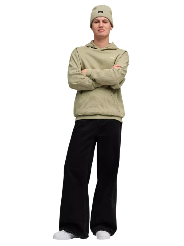 Puma Class Pinnacle Hoodie Haki Erkek Sweatshirt - 3