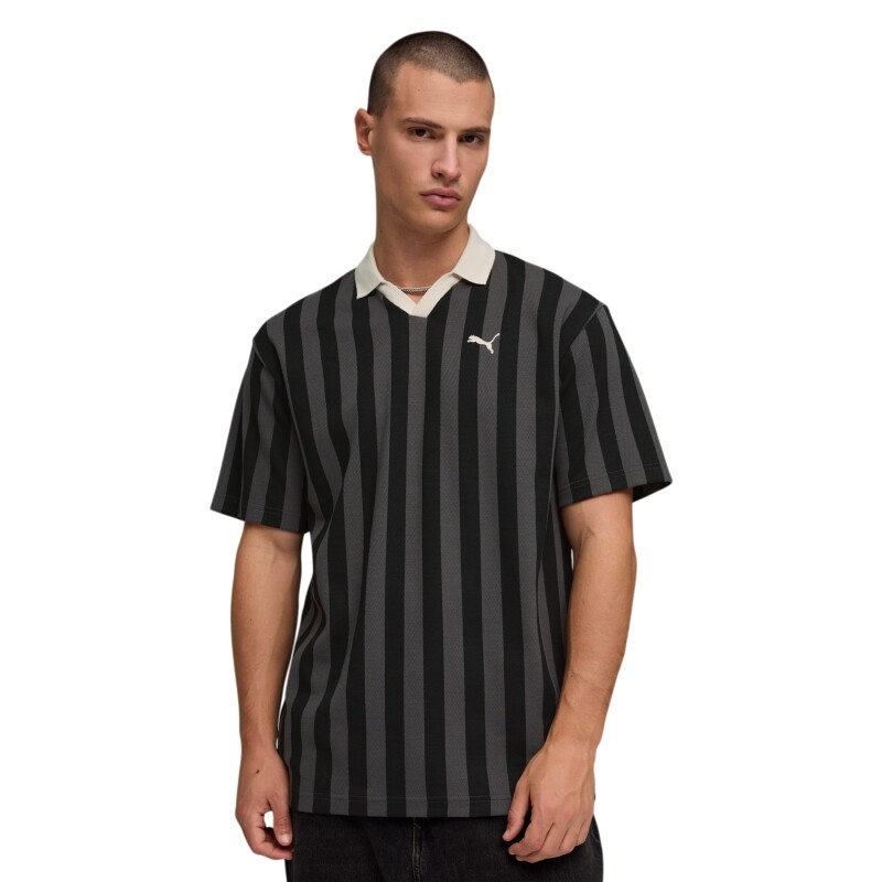 Puma Classic Pinnacle Siyah Erkek Tshirt - Puma