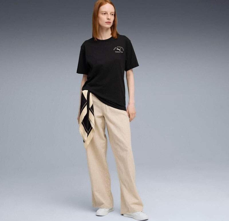 Puma Class Relaxed Tee Siyah Kadın Tshirt - 3