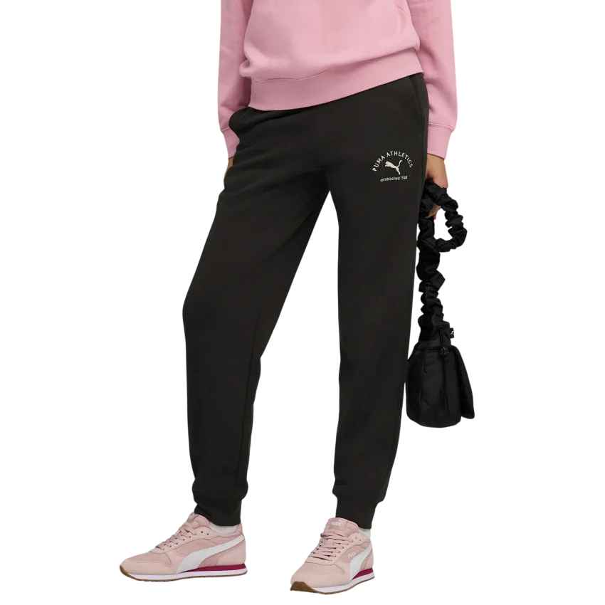 Puma Class Siyah Kadın Eşofman Altı - 1