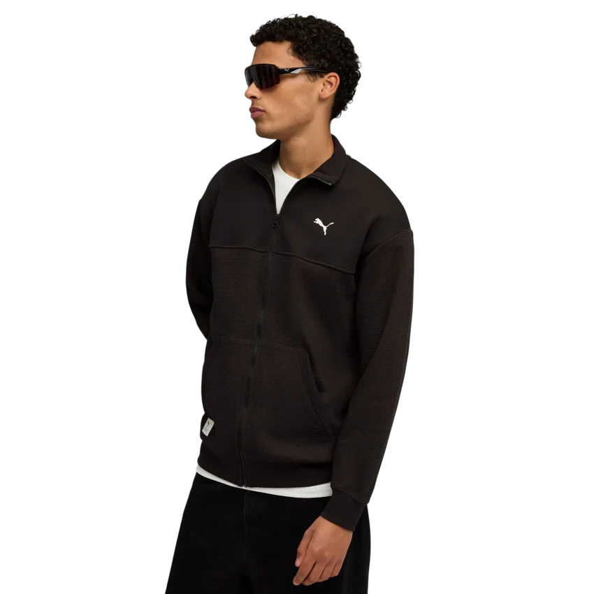 Puma Class Track Jacket Siyah Erkek Eşofman Üstü - 1