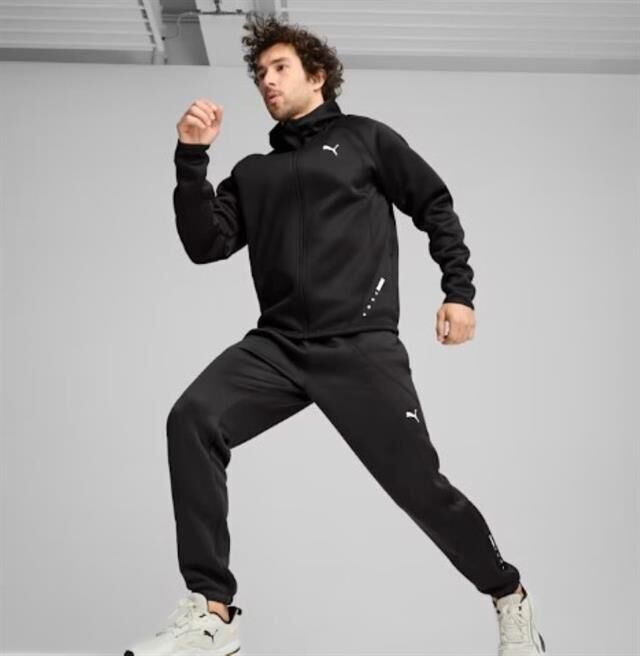 Puma Cloudspun TechLBL Siyah Erkek Sweatshirt - 3