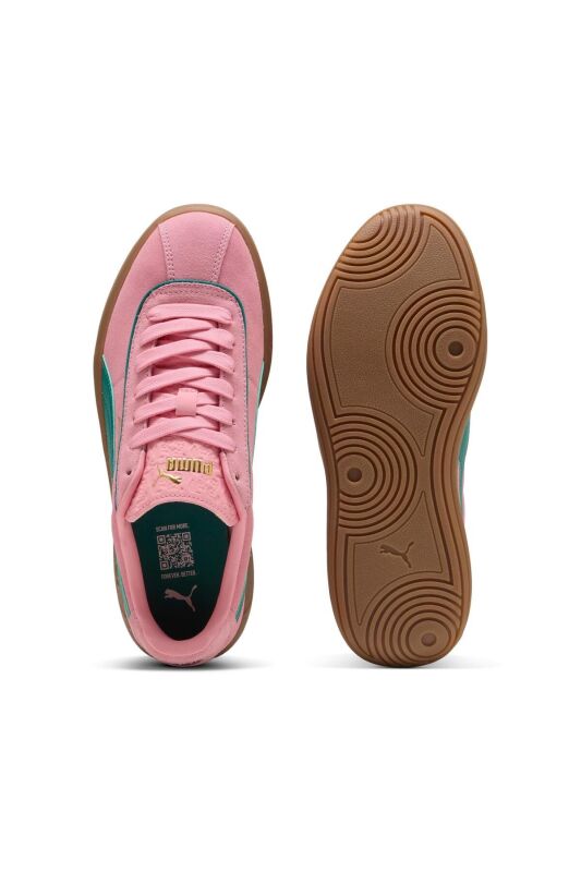 Puma Club Klassika Pembe Kadın Sneaker Ayakkabı - 4