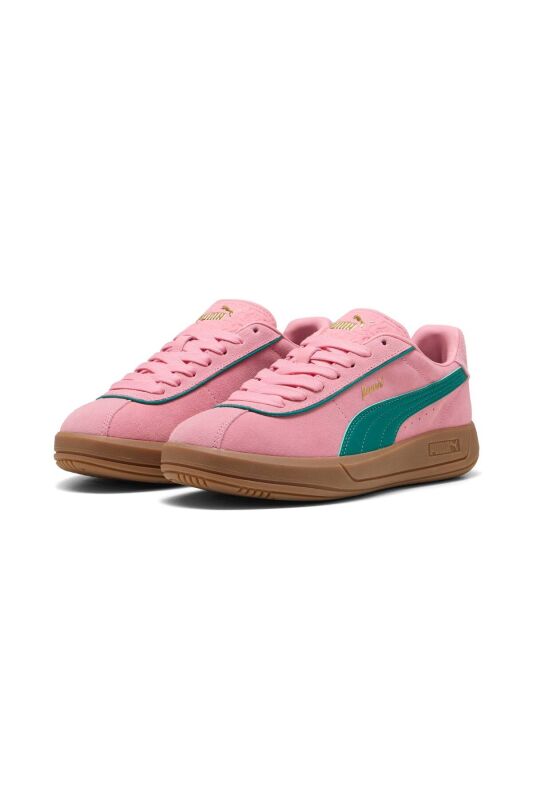 Puma Club Klassika Pembe Kadın Sneaker Ayakkabı - 3