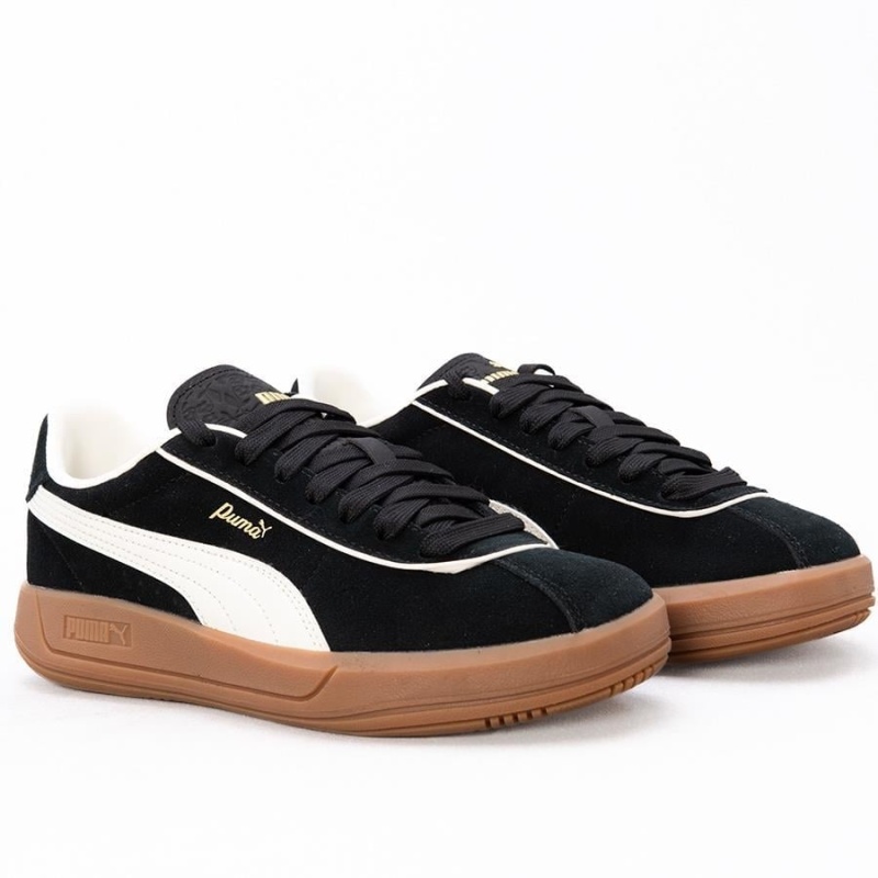 Puma Club Klassika SD Siyah Kadın Sneaker Ayakkabı - 3